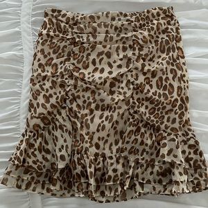 Express Ruffle Skirt